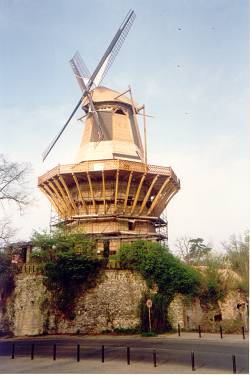 Historische Mühle von Sanssouci nach dem Wiederaufbau 1993
